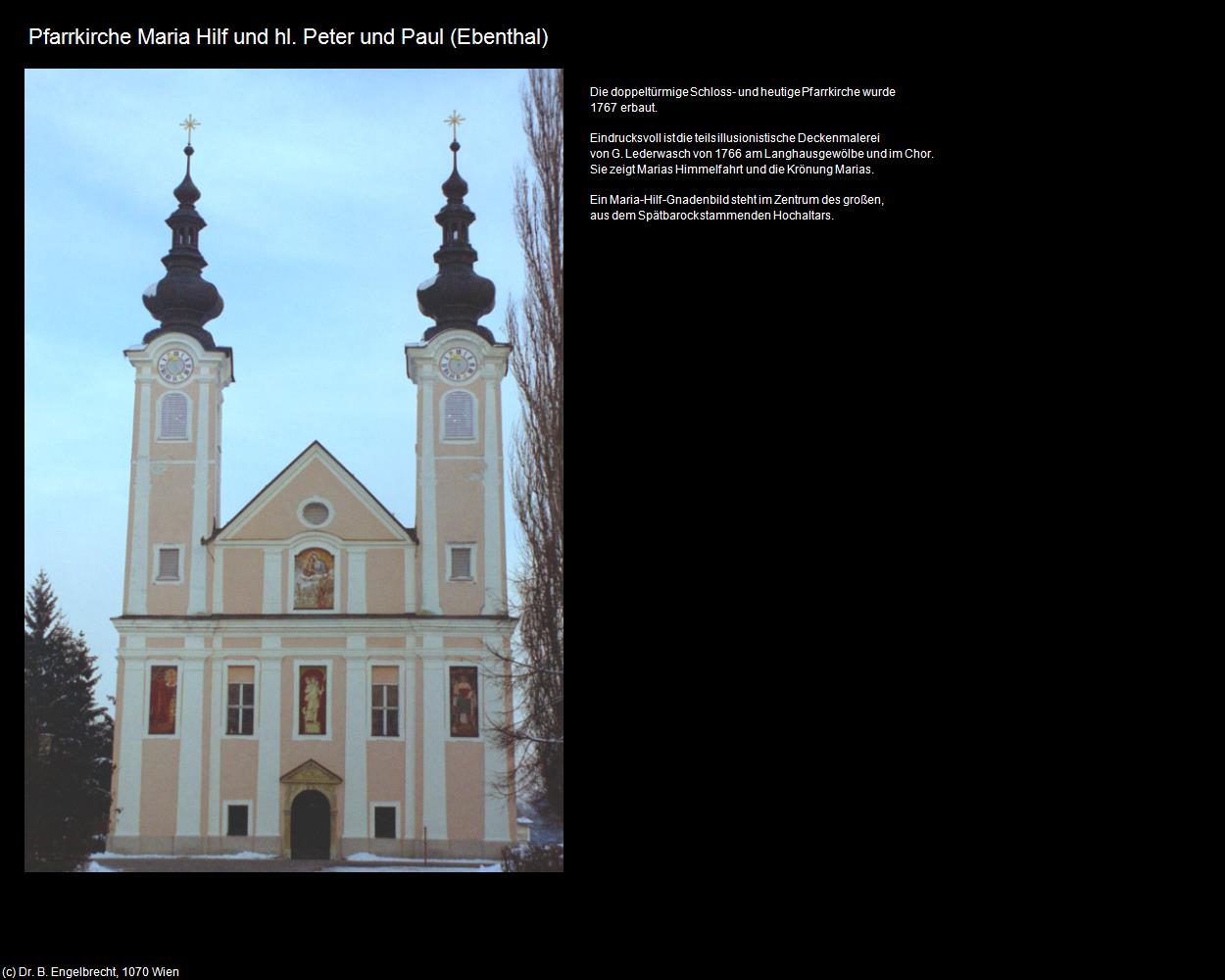 Pfk. Maria Hilf und St. Peter und Paul (Ebenthal) in Kulturatlas-KÄRNTEN
