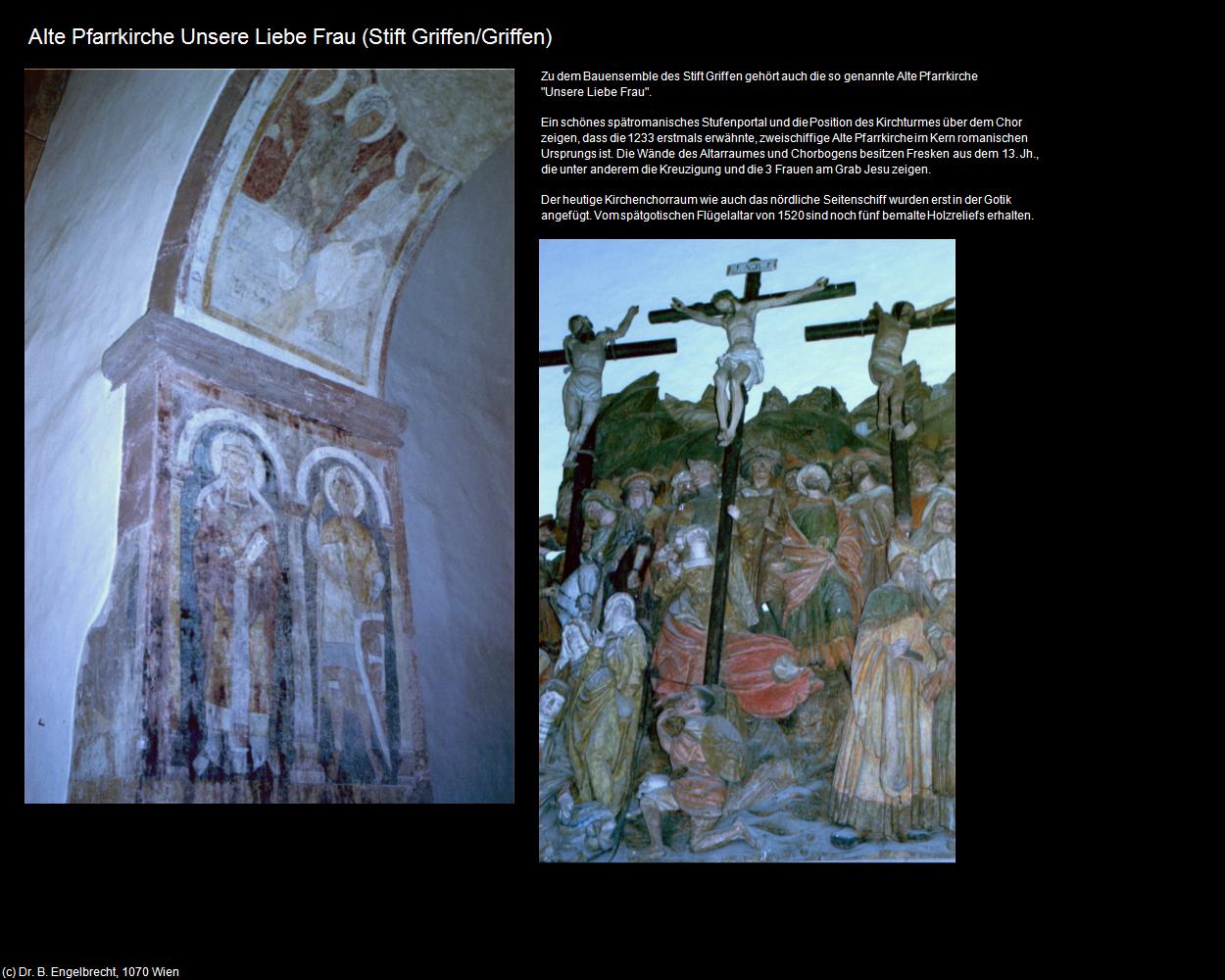 Alte Pfarrkirche (Stift Griffen/Griffen) in Kulturatlas-KÄRNTEN