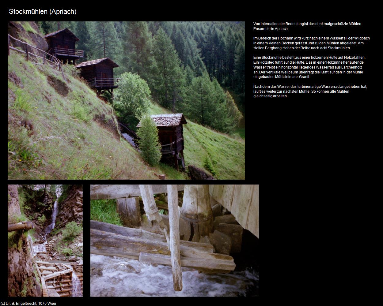 Stockmühlen (Apriach) in Kulturatlas-KÄRNTEN