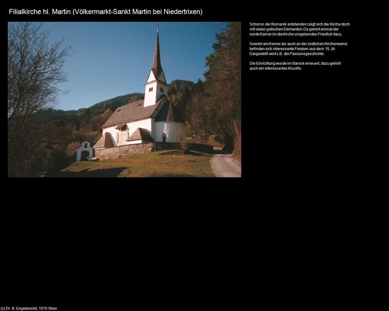 Fk. hl. Martin (Sankt Martin bei Niedertrixen) (Obertrixen bei Völkermarkt) in Kulturatlas-KÄRNTEN