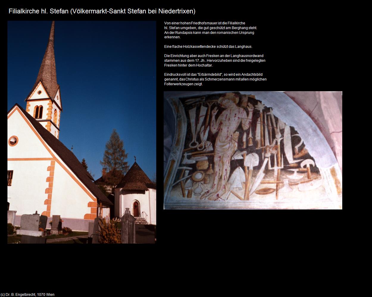 Fk. hl. Stefan (Sankt Stefan bei Niedertrixen) (Obertrixen bei Völkermarkt) in Kulturatlas-KÄRNTEN