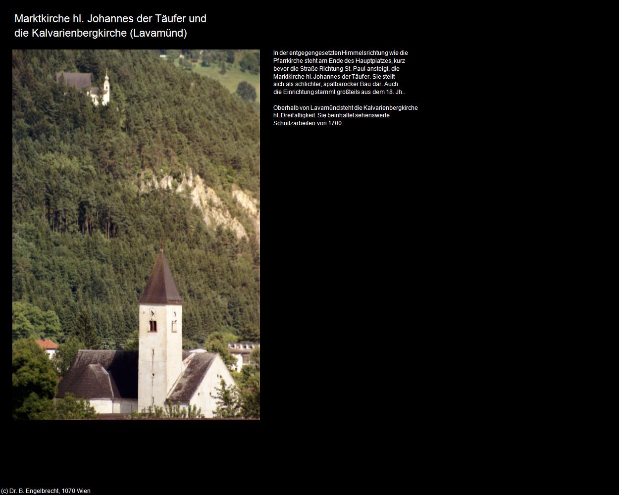 Markt- und Kalvarienbergkirche (Lavamünd) in Kulturatlas-KÄRNTEN