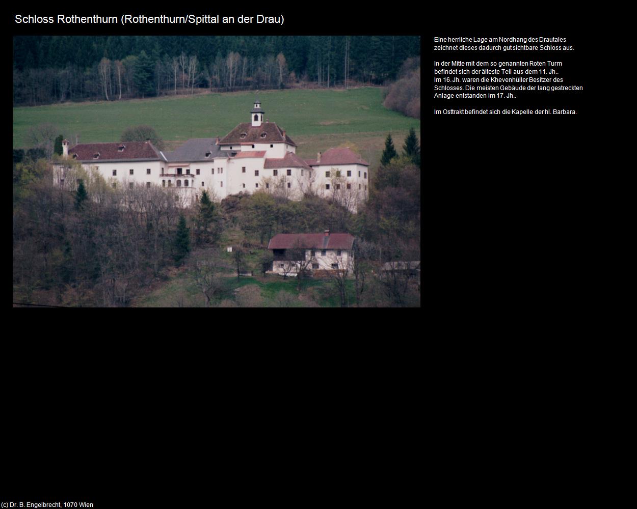 Schloss Rothenthurn (Molzbichl/Spittal an der Drau) in Kulturatlas-KÄRNTEN