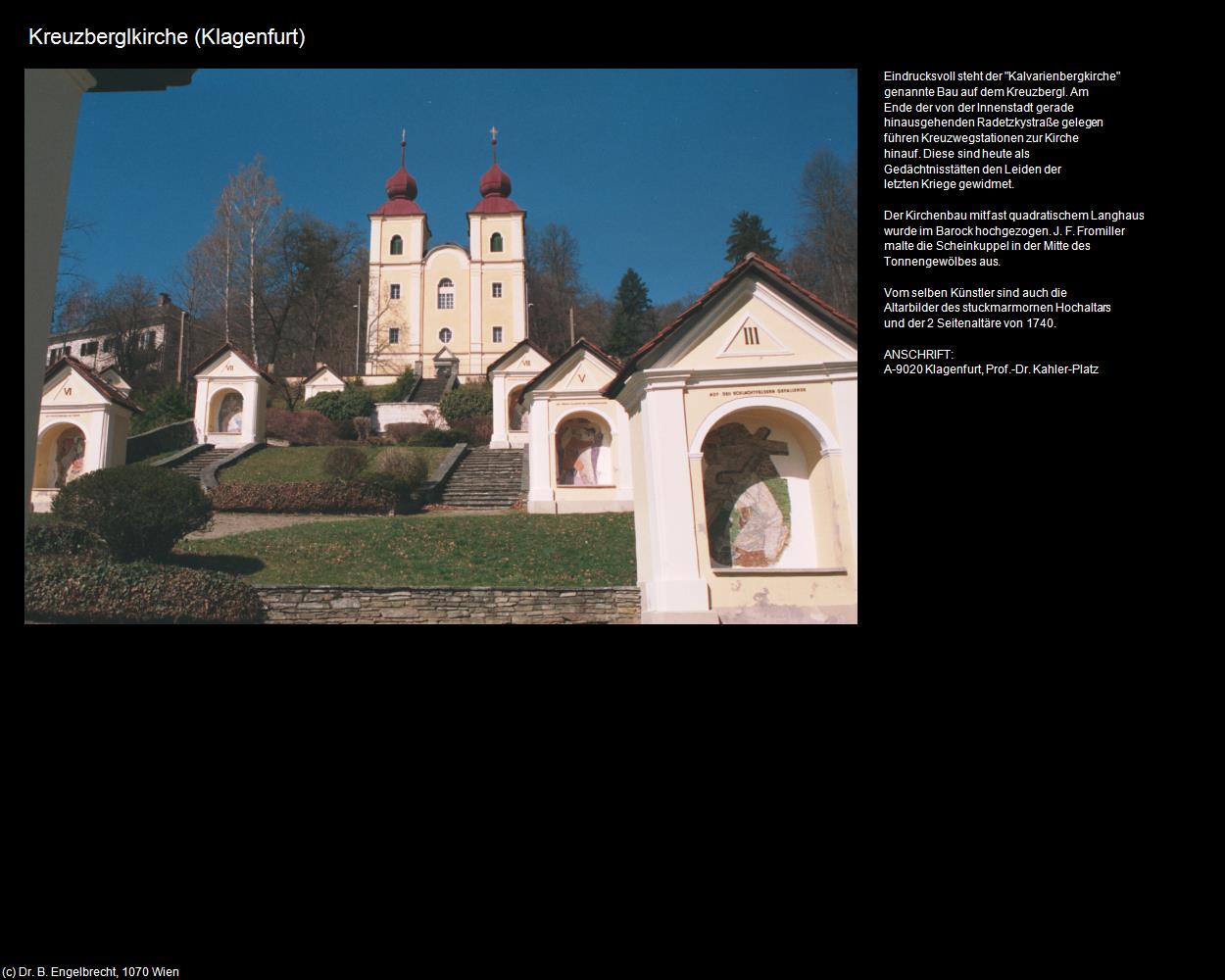 Kreuzberglkirche (Klagenfurt) in Kulturatlas-KÄRNTEN