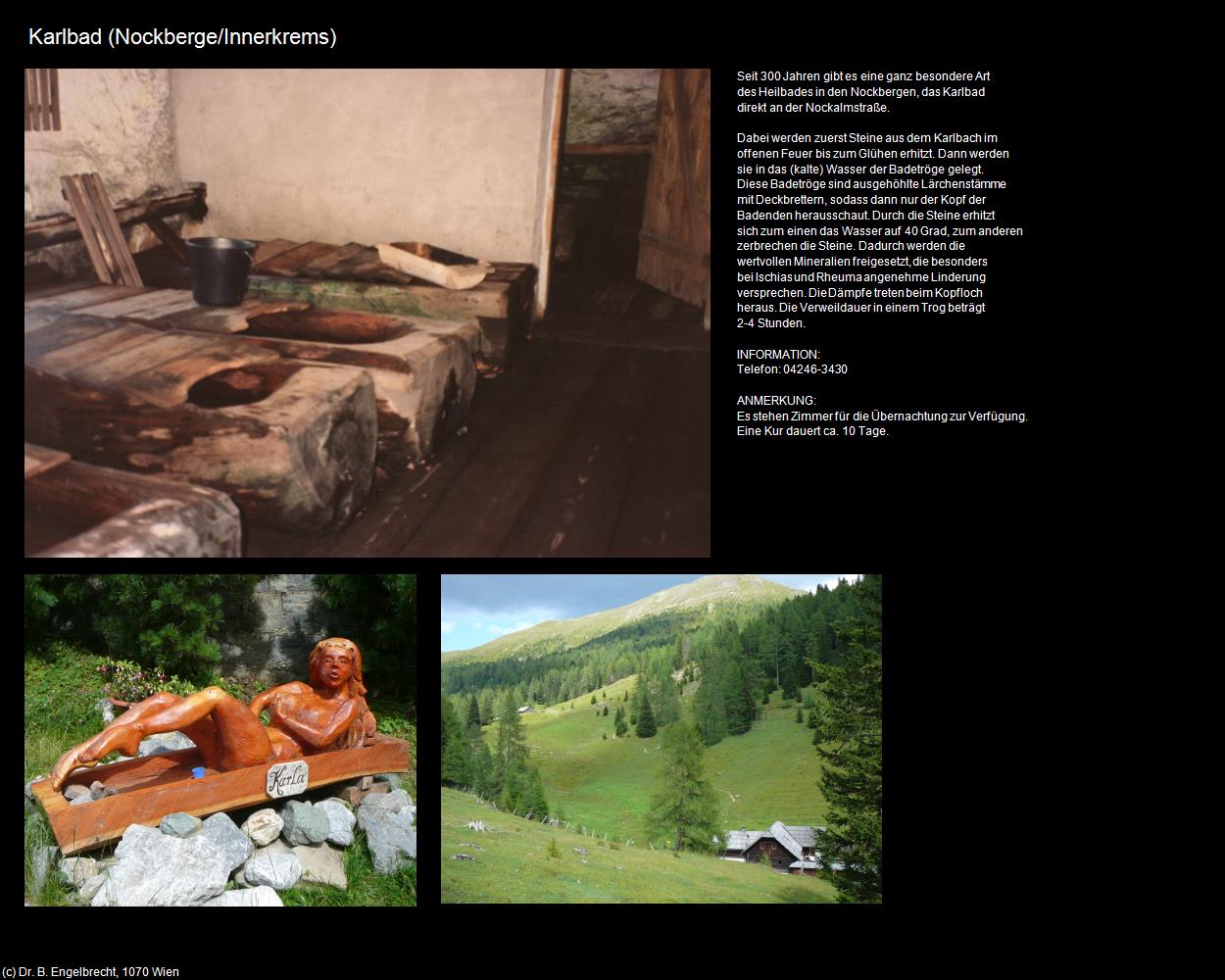 Karlbad (Nockberge/Innerkrems) in Kulturatlas-KÄRNTEN