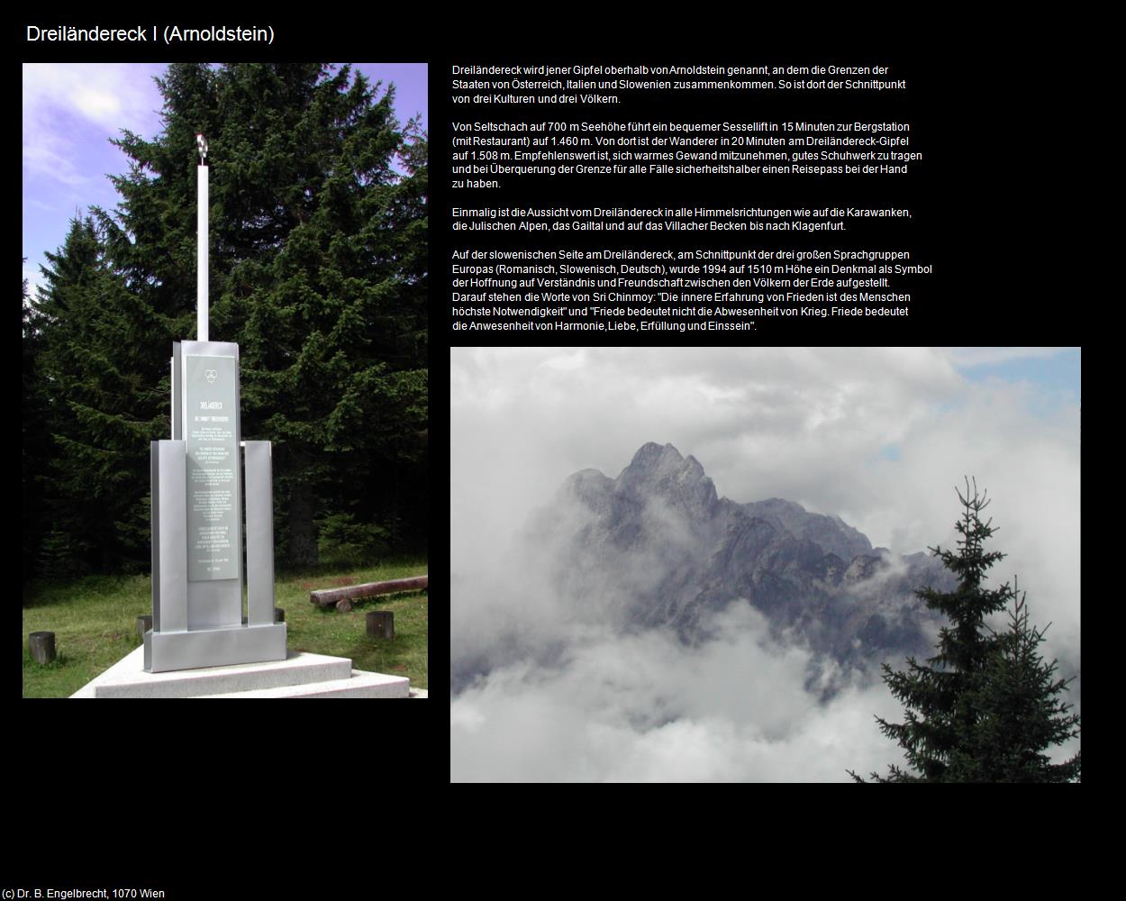 Dreiländereck I (Arnoldstein) in Kulturatlas-KÄRNTEN