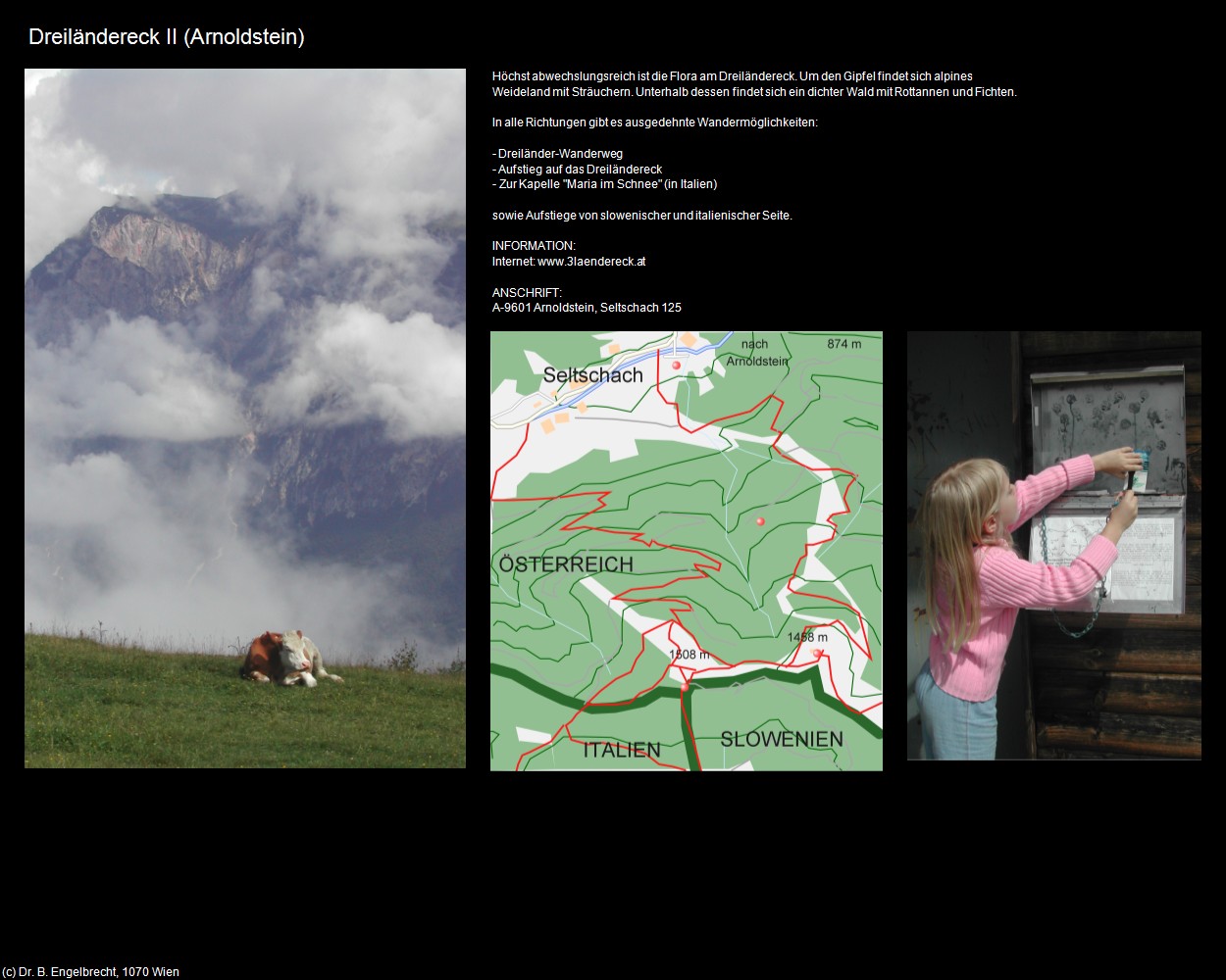 Dreil&auml;ndereck II (Arnoldstein) in Kulturatlas-K&Auml;RNTEN(c)B.Engelbrecht