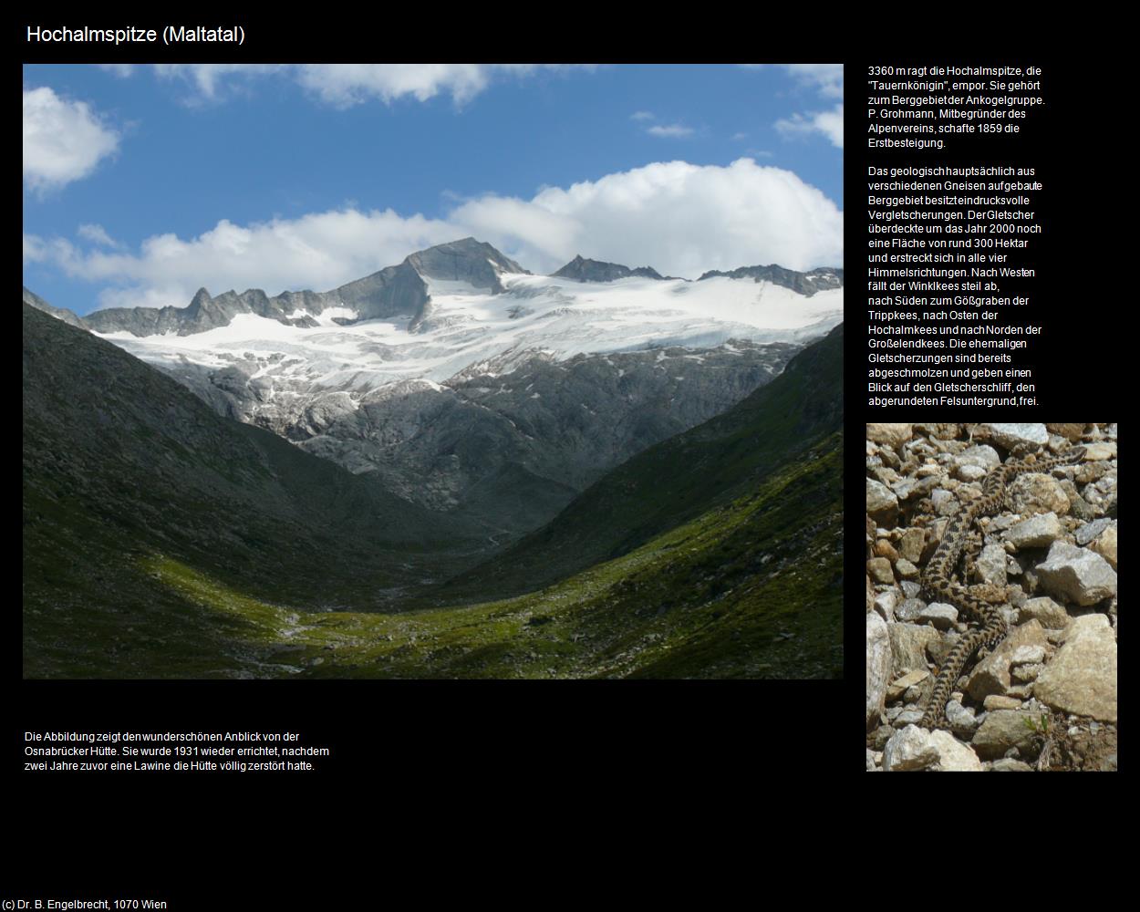 Hochalmspitze  (Maltatal/Malta) in Kulturatlas-KÄRNTEN