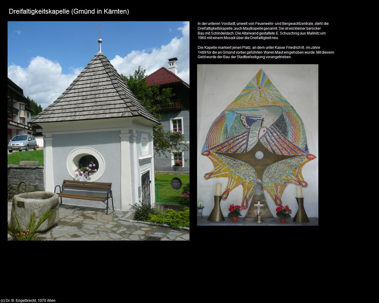 Dreifaltigkeitskapelle (Gmünd in Kärnten) in Kulturatlas-KÄRNTEN