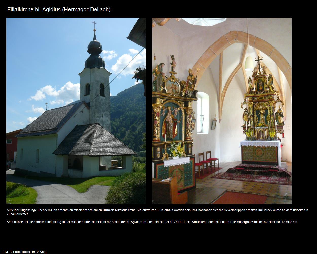 Fk. hl. Ägidius (Dellach) (Hermagor-Presseger See) in Kulturatlas-KÄRNTEN