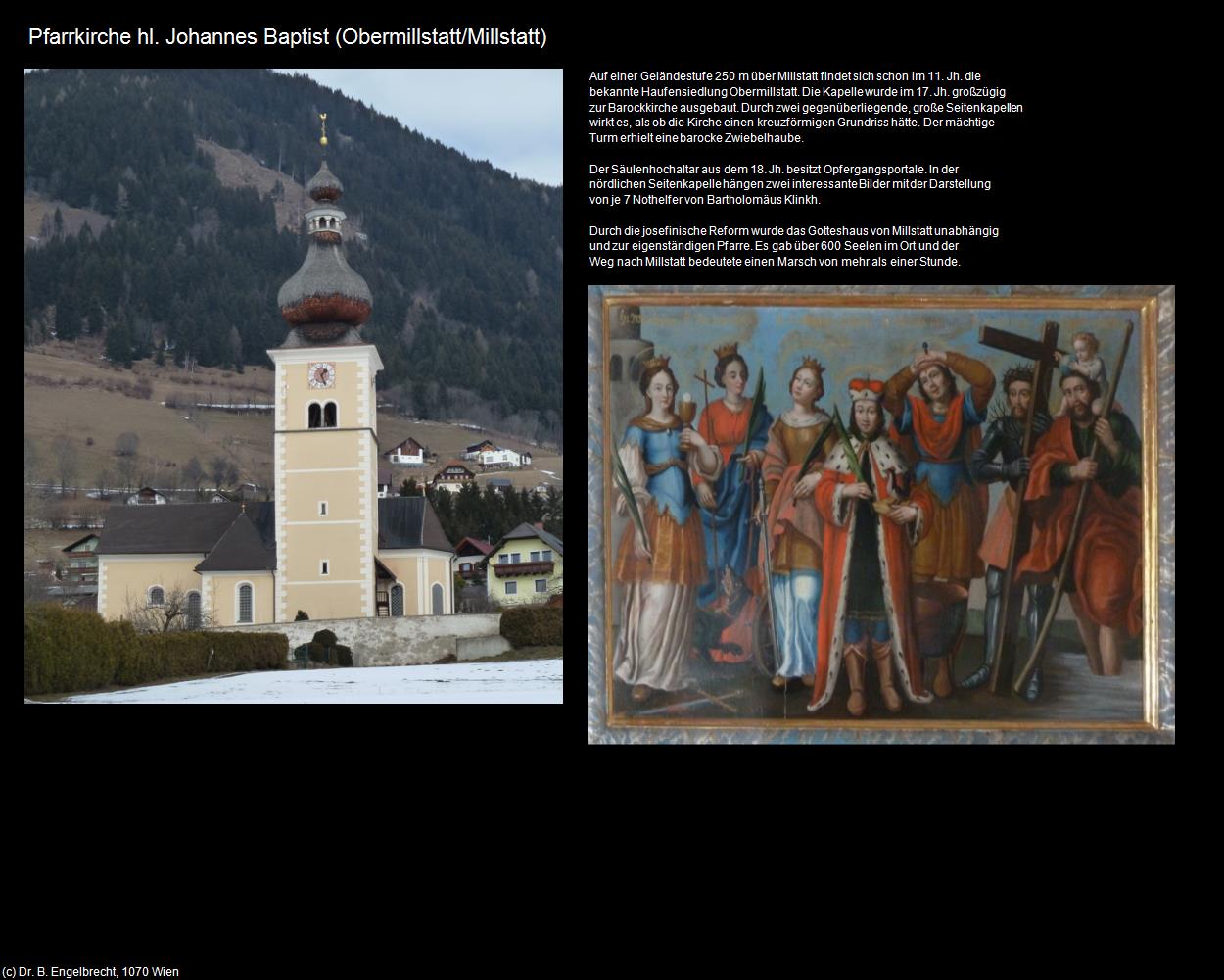 Pfk. hl. Johannes Baptist (Obermillstatt/Millstatt) in Kulturatlas-KÄRNTEN