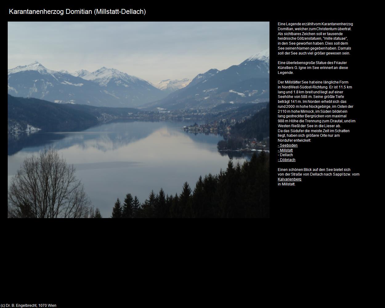 Karantanenherzog Domitian  (Millstatt) in Kulturatlas-KÄRNTEN(c)B.Engelbrecht