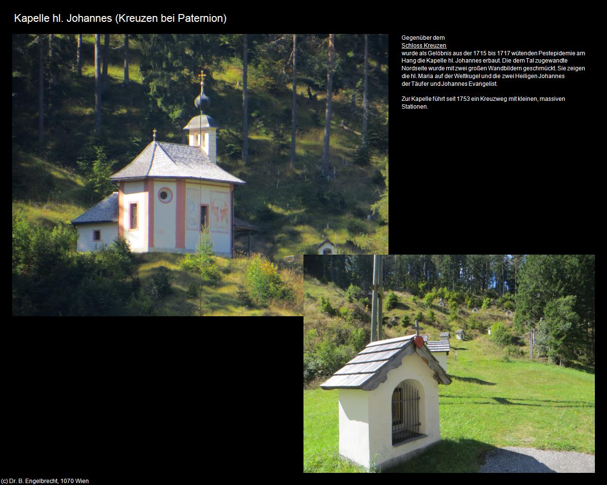 Kapelle hl. Johannes  (Kreuzen bei Paternion) in Kulturatlas-KÄRNTEN(c)B.Engelbrecht