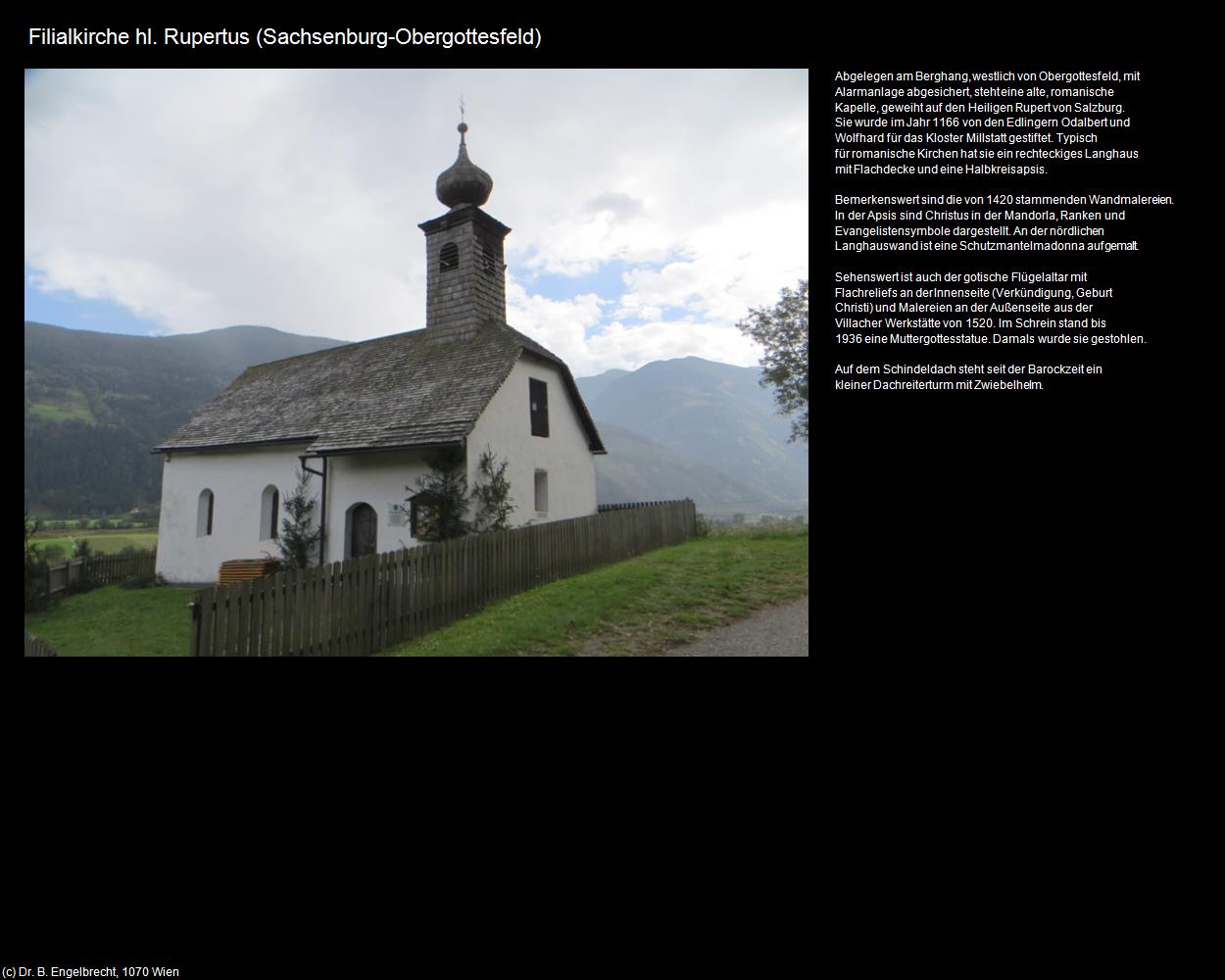 Fk. hl. Rupertus (Obergottesfeld) (Sachsenburg) in Kulturatlas-KÄRNTEN