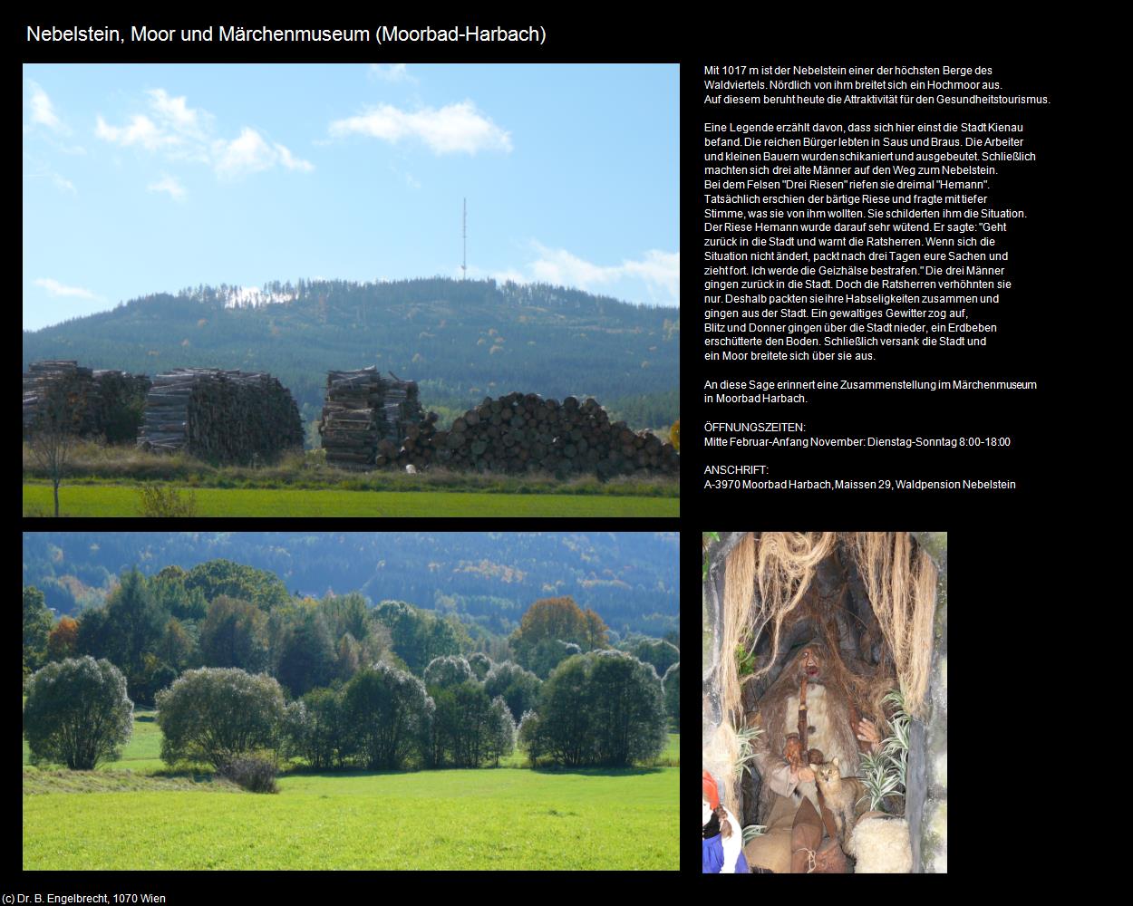 Nebelstein mit Moor und Märchenmuseum  (Moorbad-Harbach) in Kulturatlas-NIEDERÖSTERREICH