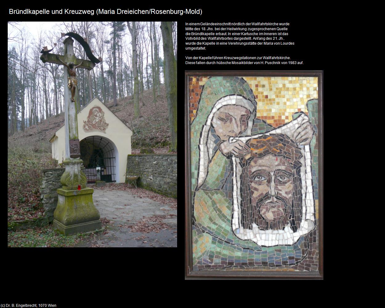 Bründlkapelle und Kreuzweg (Maria Dreieichen/Rosenburg-Mold) in Kulturatlas-NIEDERÖSTERREICH