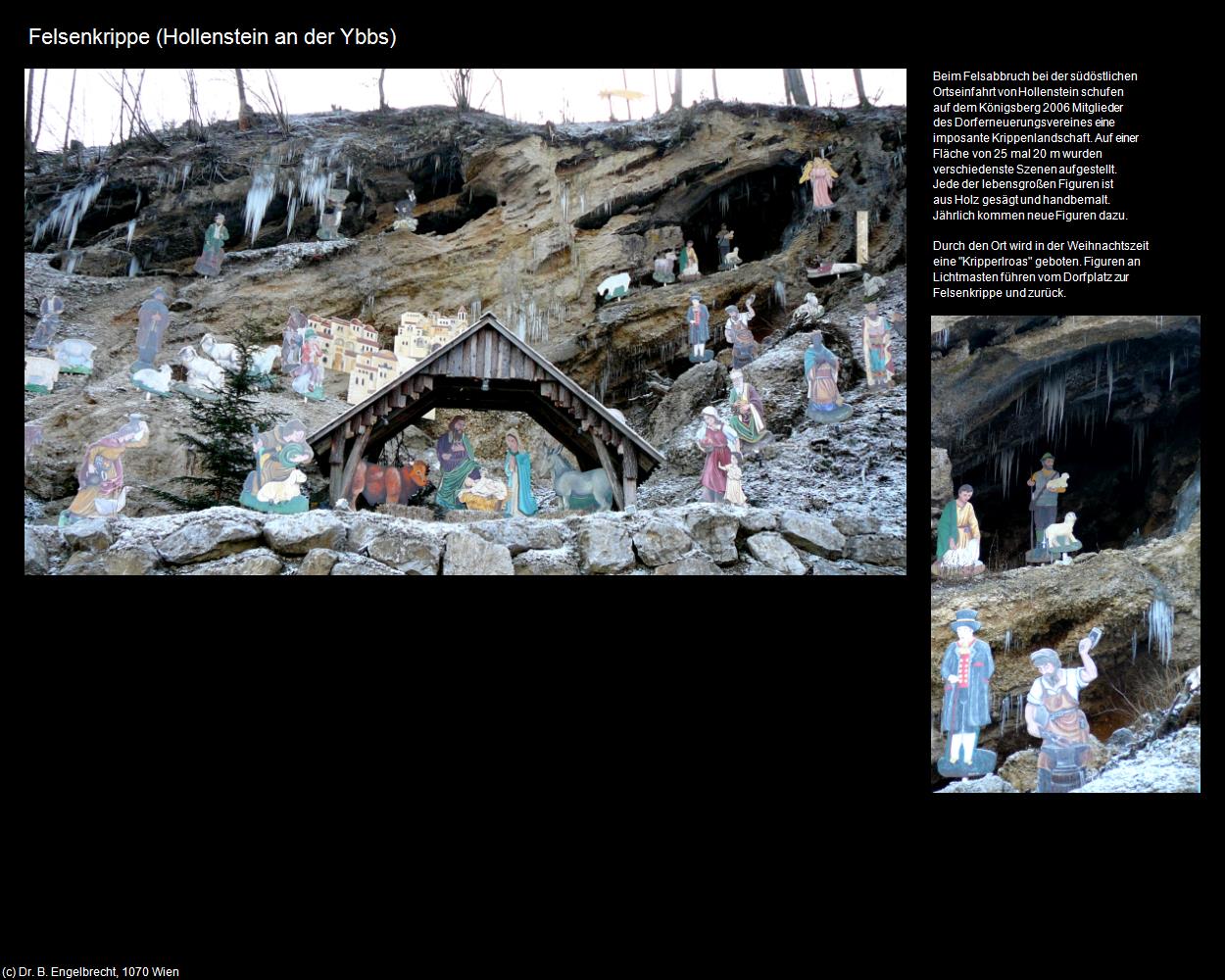 Felsenkrippe (Hollenstein an der Ybbs) (Hollenstein an der Ybbs) in Kulturatlas-NIEDERÖSTERREICH