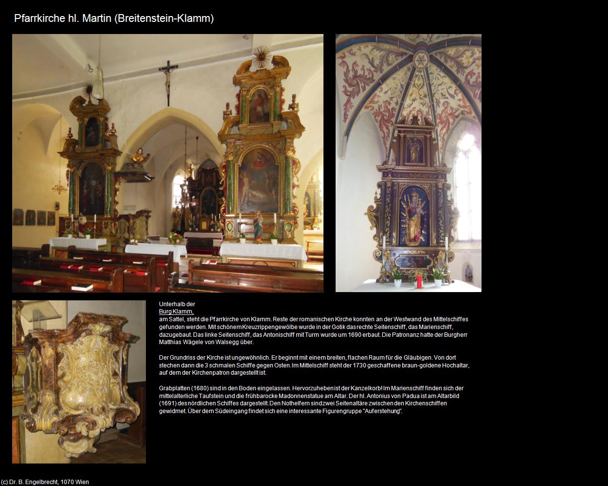 Pfk. hl. Martin (Klamm) (Breitenstein) in Kulturatlas-NIEDERÖSTERREICH(c)B.Engelbrecht