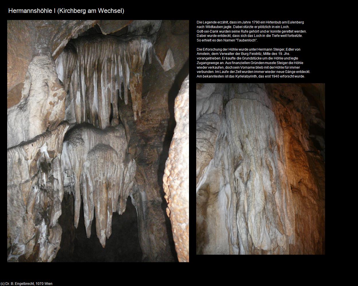 Hermannshöhle I (Kirchberg am Wechsel) in Kulturatlas-NIEDERÖSTERREICH