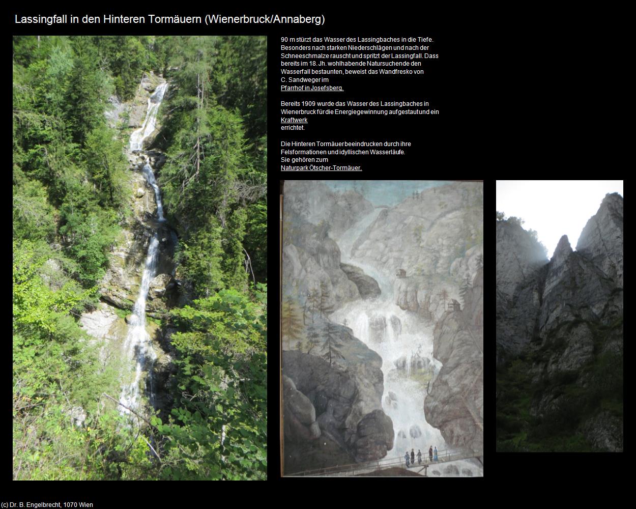 Lassingfall in den Hinteren Tormäuern  (Wienerbruck/Annaberg) in Kulturatlas-NIEDERÖSTERREICH(c)B.Engelbrecht