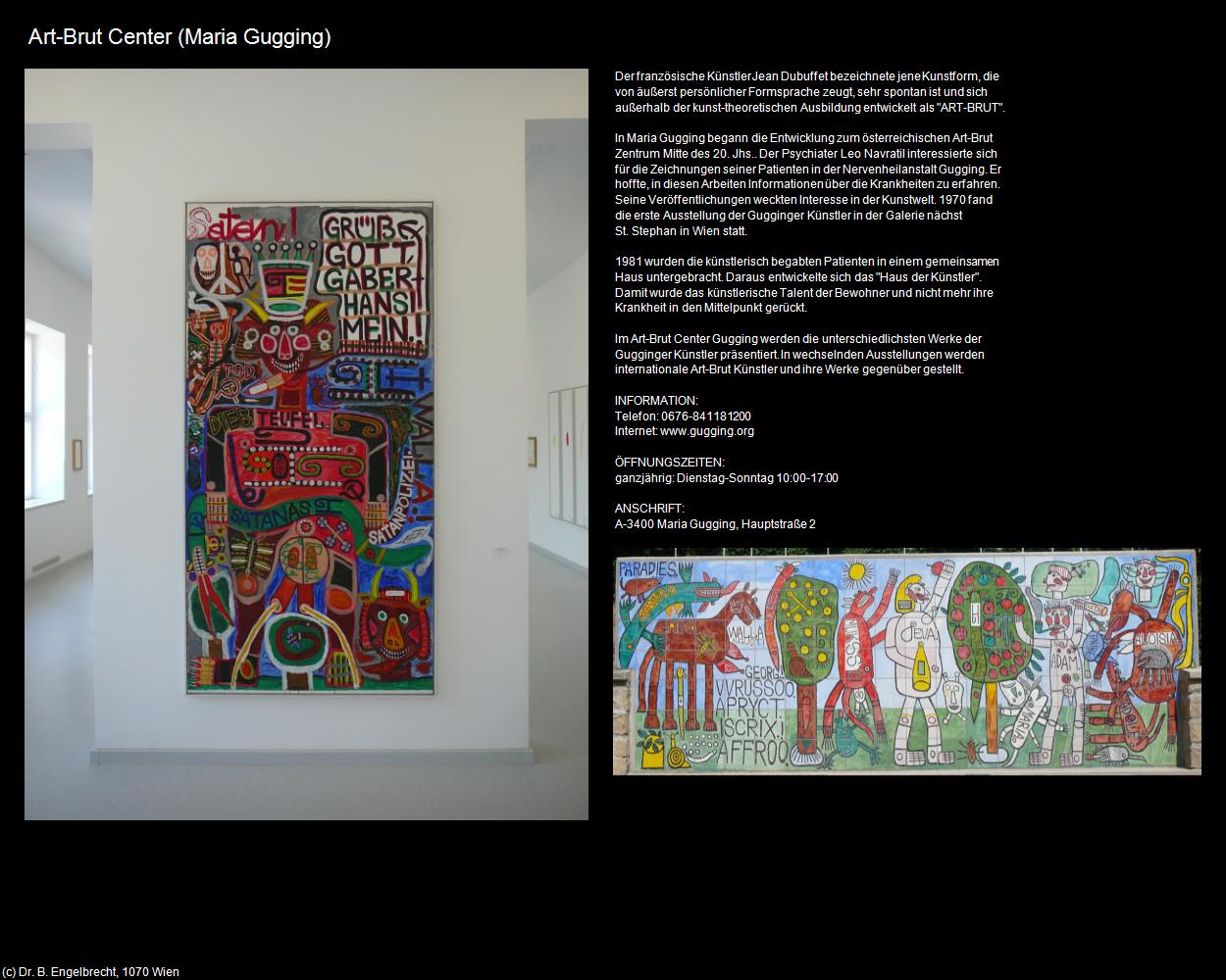 Art-Brut Center (Maria Gugging) in Kulturatlas-NIEDERÖSTERREICH