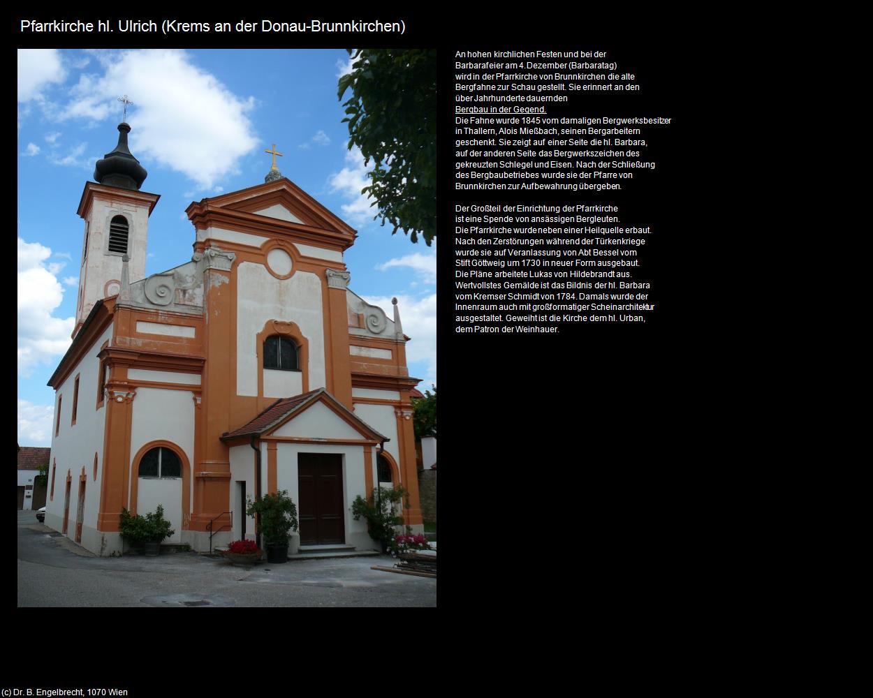 Pfk. hl. Ulrich (Brunnkirchen) (Krems an der Donau) in Kulturatlas-NIEDERÖSTERREICH(c)B.Engelbrecht