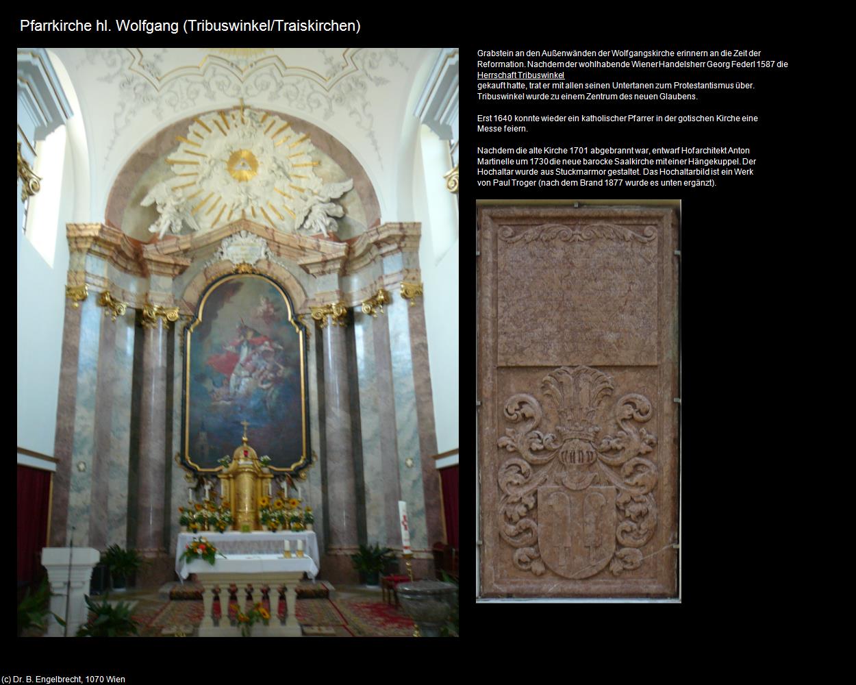 Pfk. hl. Wolfgang (Tribuswinkel/Traiskirchen) in Kulturatlas-NIEDERÖSTERREICH(c)B.Engelbrecht