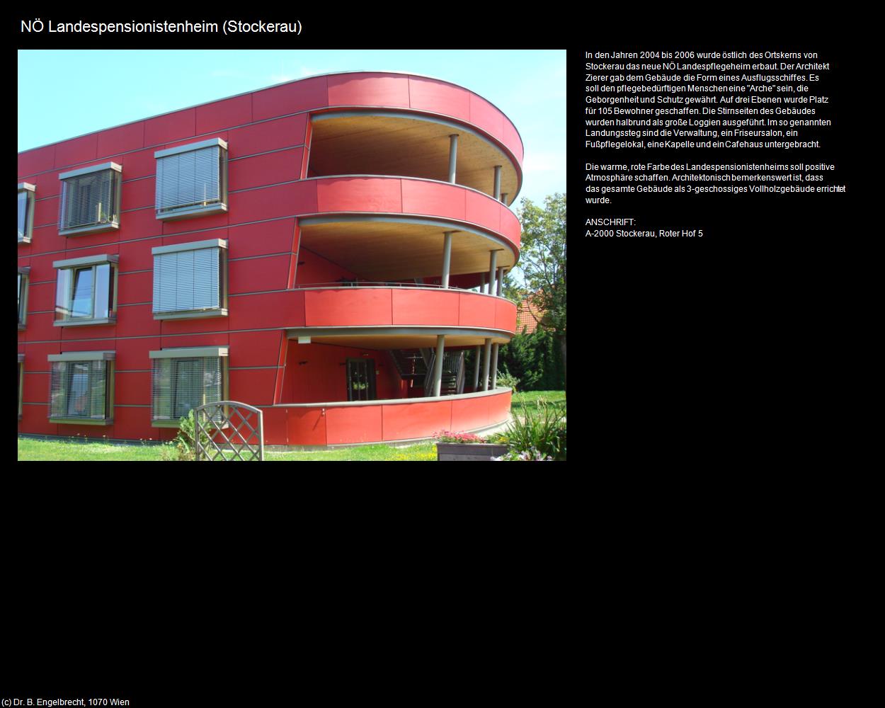 Landespensionistenheim (Stockerau) in Kulturatlas-NIEDERÖSTERREICH
