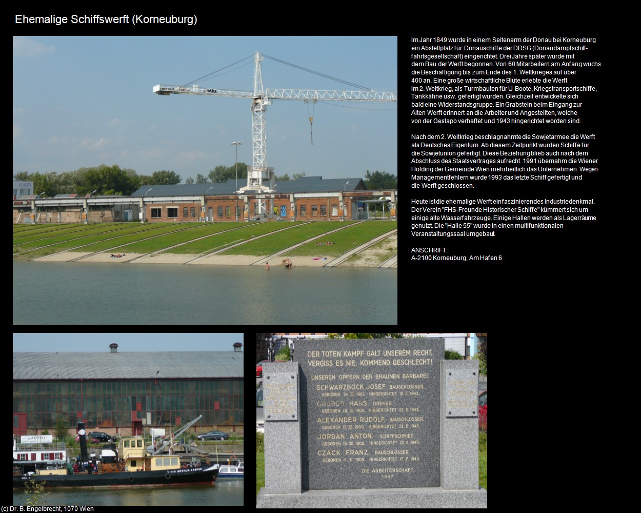 Ehem. Schiffswerft (Korneuburg) in Kulturatlas-NIEDER&Ouml;STERREICH