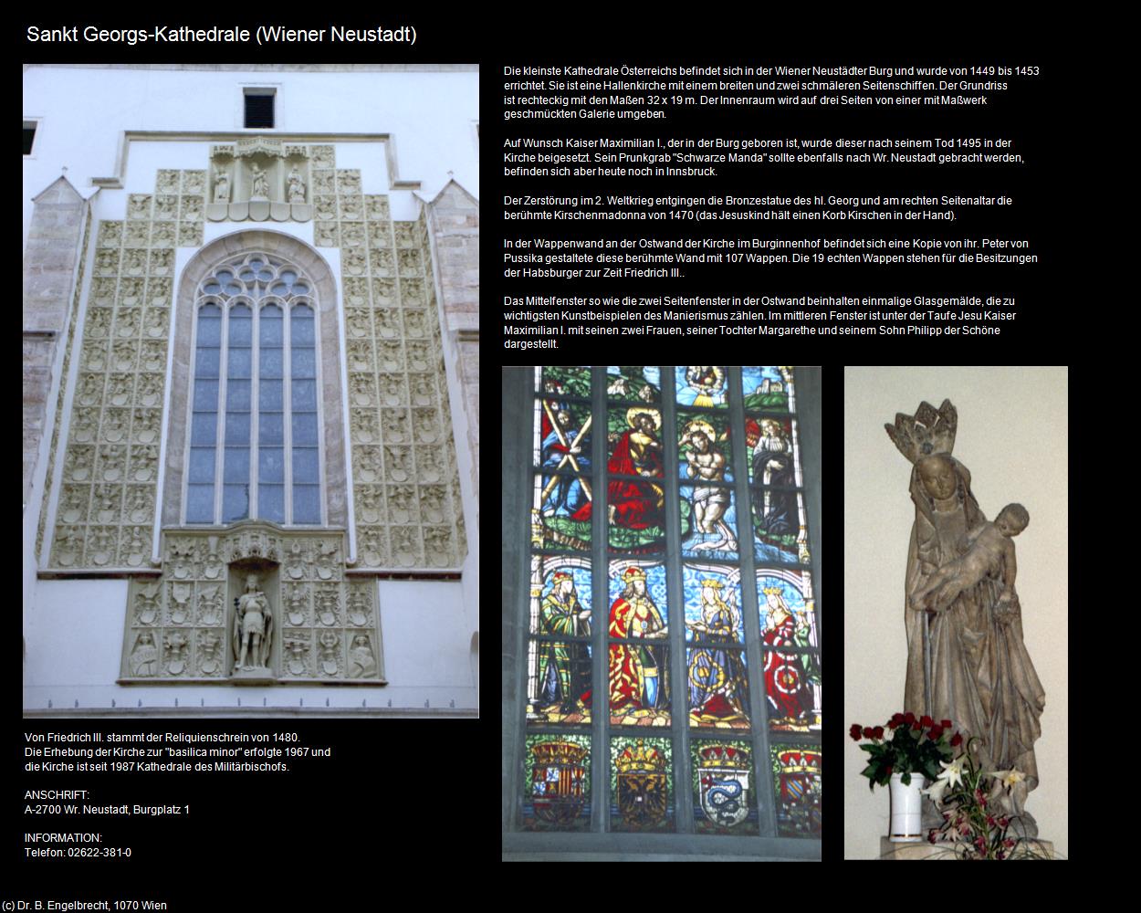 St.-Georgs-Kathedrale (Wiener Neustadt) in Kulturatlas-NIEDERÖSTERREICH