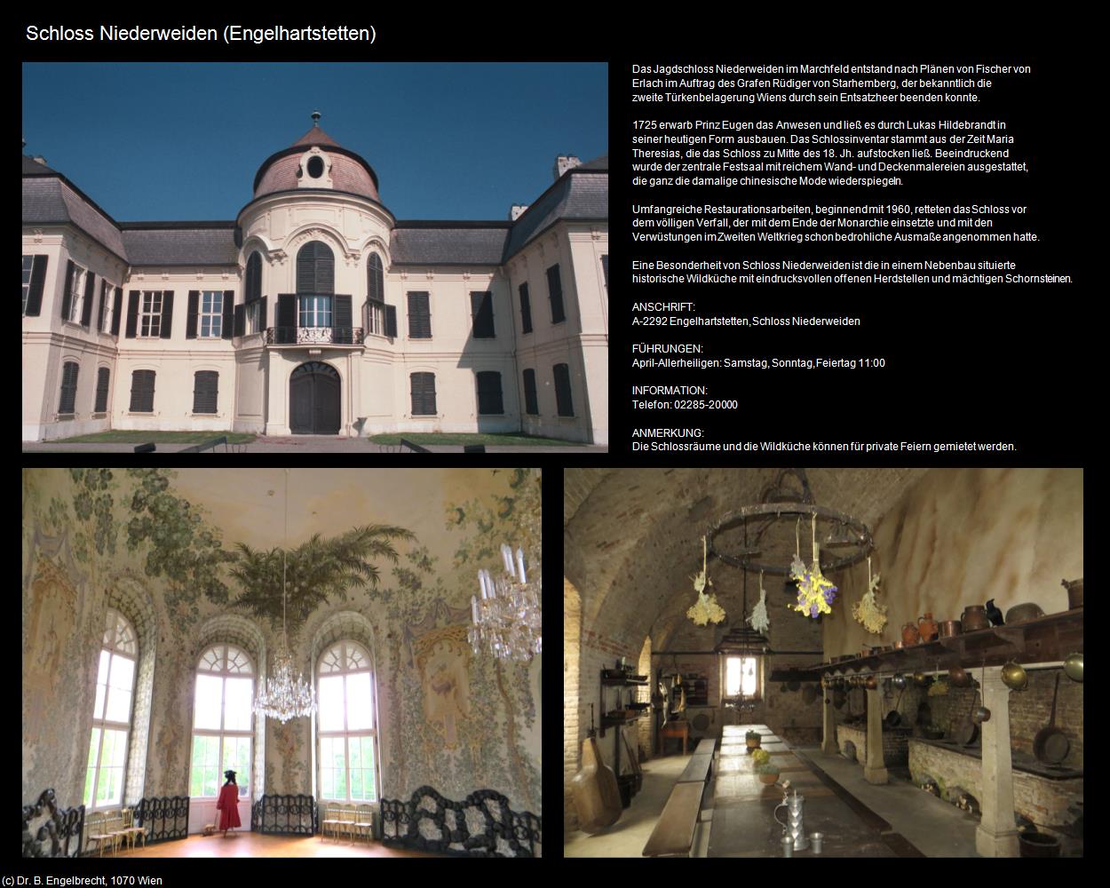 Schloss Niederweiden (Engelhartstetten) in Kulturatlas-NIEDERÖSTERREICH