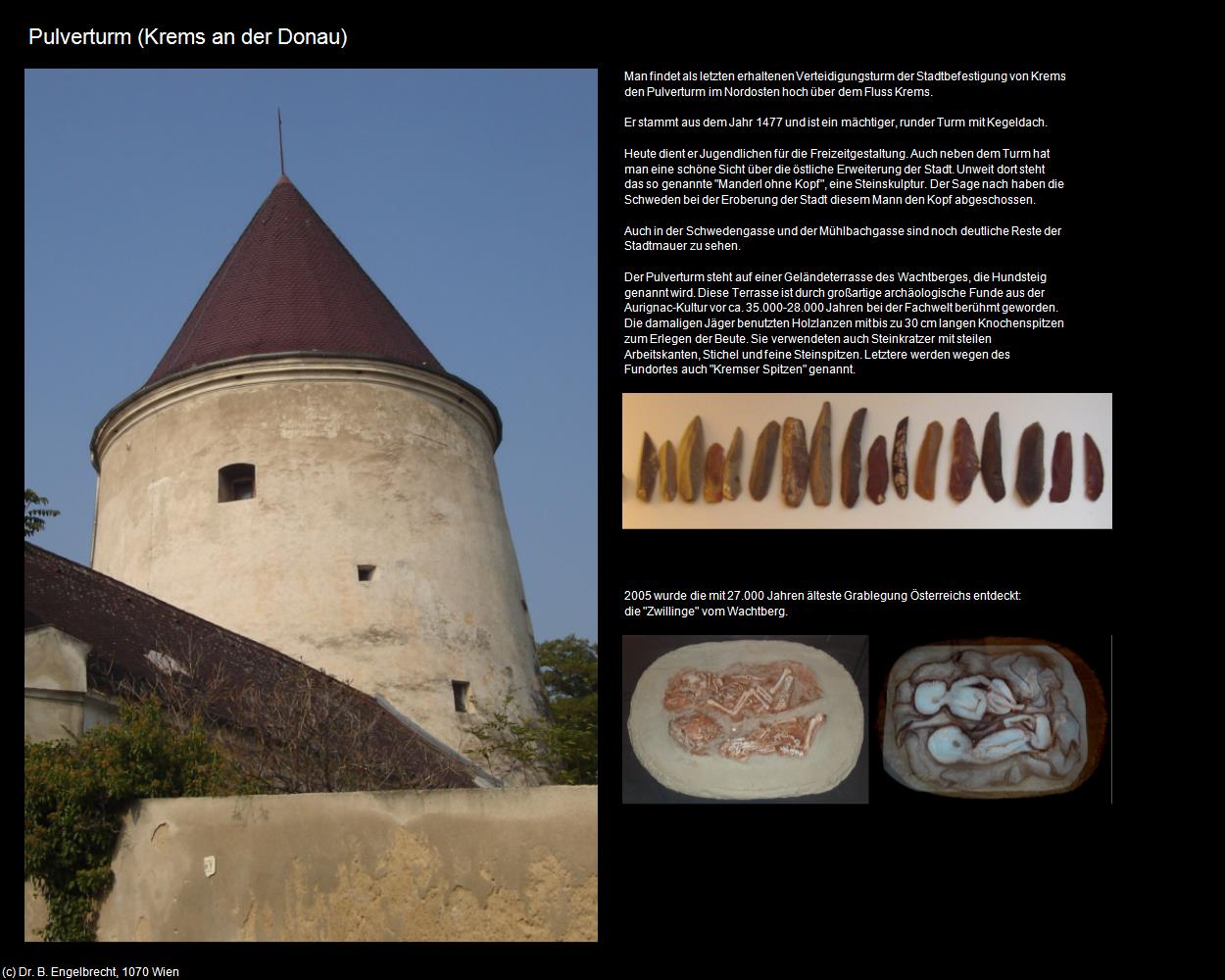 Pulverturm (Krems an der Donau) in Kulturatlas-NIEDERÖSTERREICH