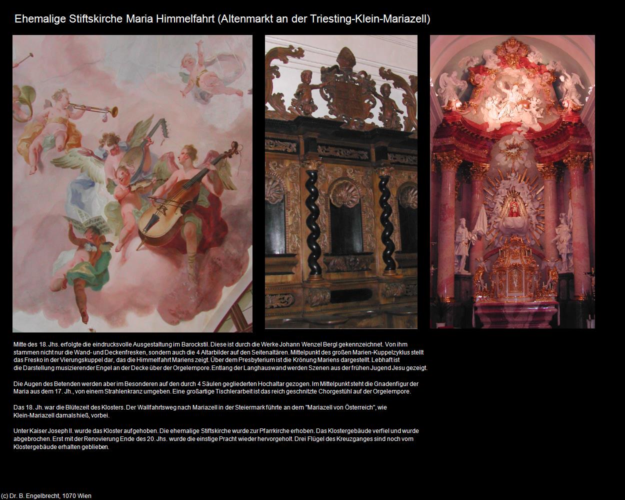Ehem. Stiftskirche (Klein-Mariazell) (Altenmarkt an der Triesting) in Kulturatlas-NIEDERÖSTERREICH