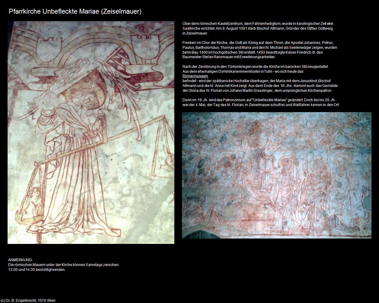 Pfk. Unbefleckte Mariae (Zeiselmauer) in Kulturatlas-NIEDERÖSTERREICH(c)B.Engelbrecht