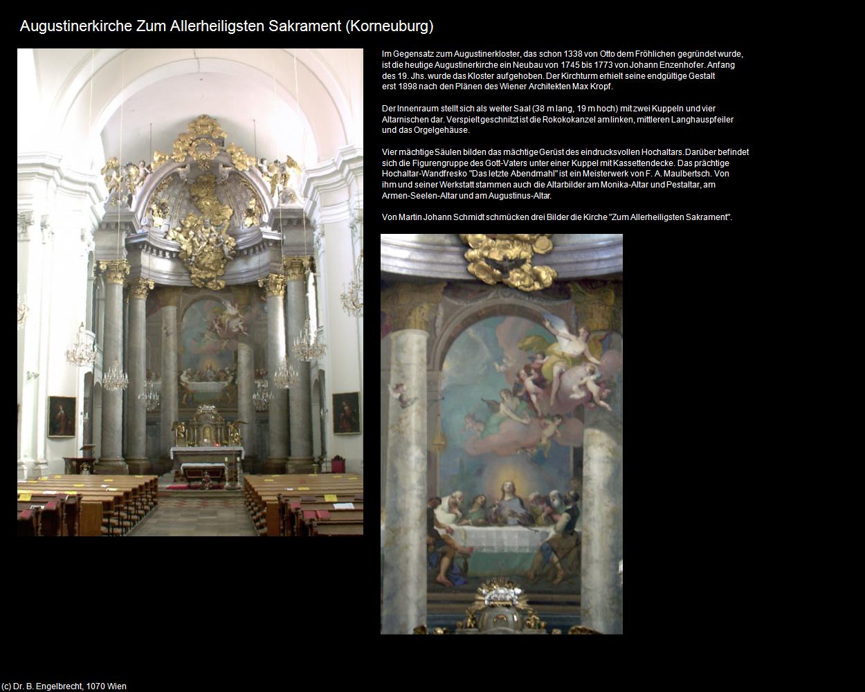 Augustinerkirche (Korneuburg) in Kulturatlas-NIEDERÖSTERREICH