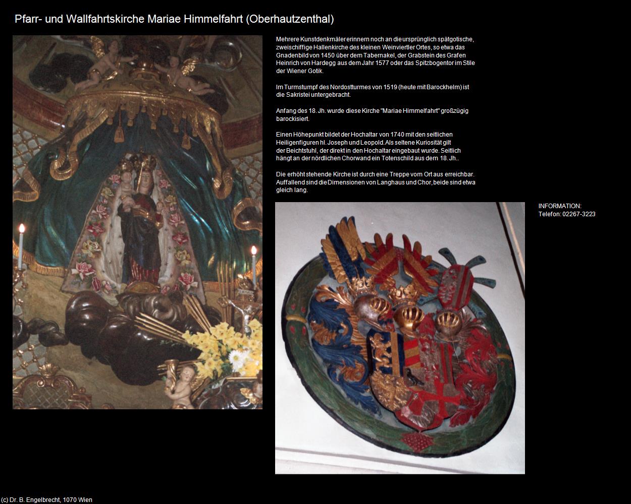 Wallfk. Mariae Himmelfahrt (Oberhautzenthal) (Sierndorf bei Korneuburg) in Kulturatlas-NIEDERÖSTERREICH