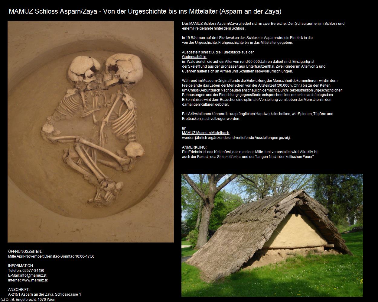 MAMUZ Schloss Asparn/Zaya (Asparn an der Zaya) in Kulturatlas-NIEDERÖSTERREICH(c)B.Engelbrecht