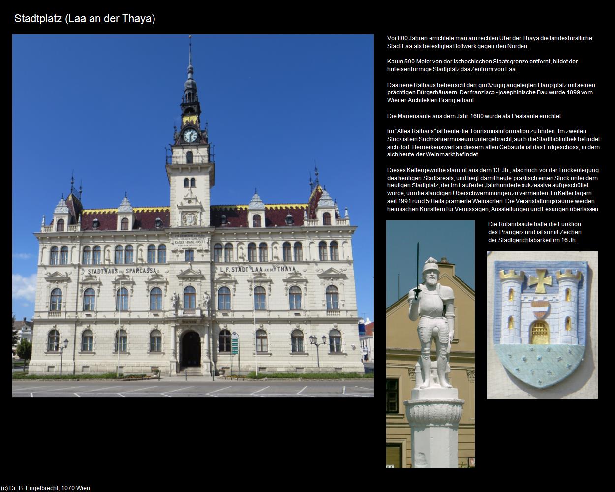 Stadtplatz (Laa an der Thaya) in Kulturatlas-NIEDERÖSTERREICH