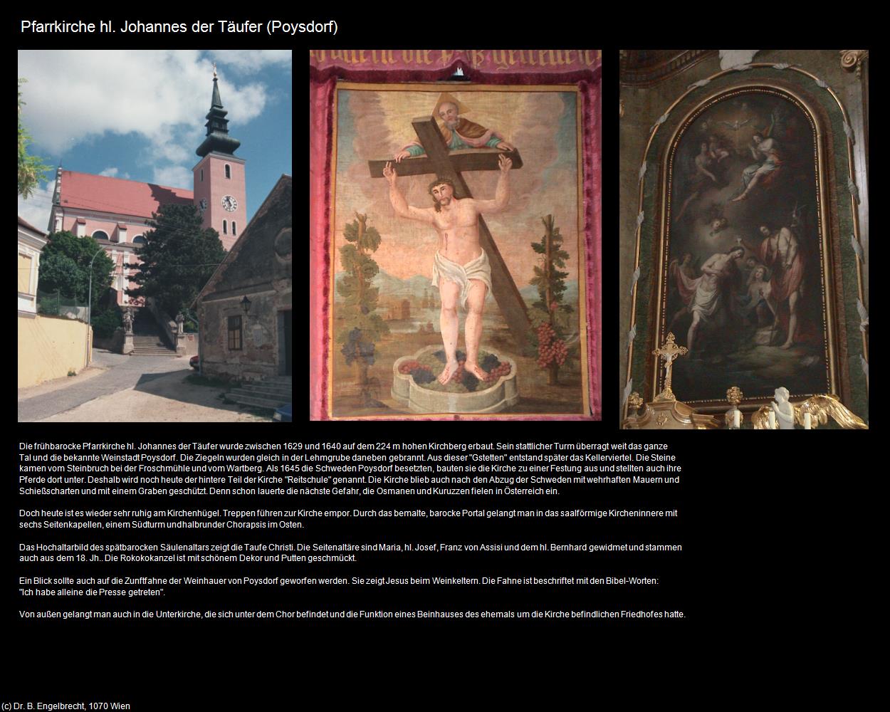 Pfk. hl. Johannes der Täufer (Poysdorf) in Kulturatlas-NIEDERÖSTERREICH