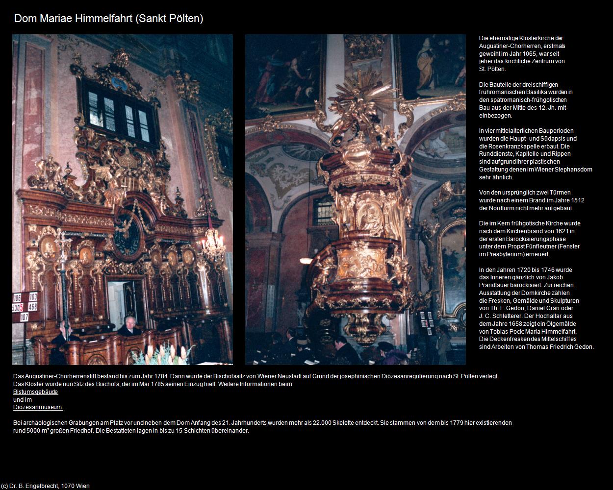 Dom Maria Himmelfahrt (Sankt Pölten) in Kulturatlas-NIEDERÖSTERREICH(c)B.Engelbrecht