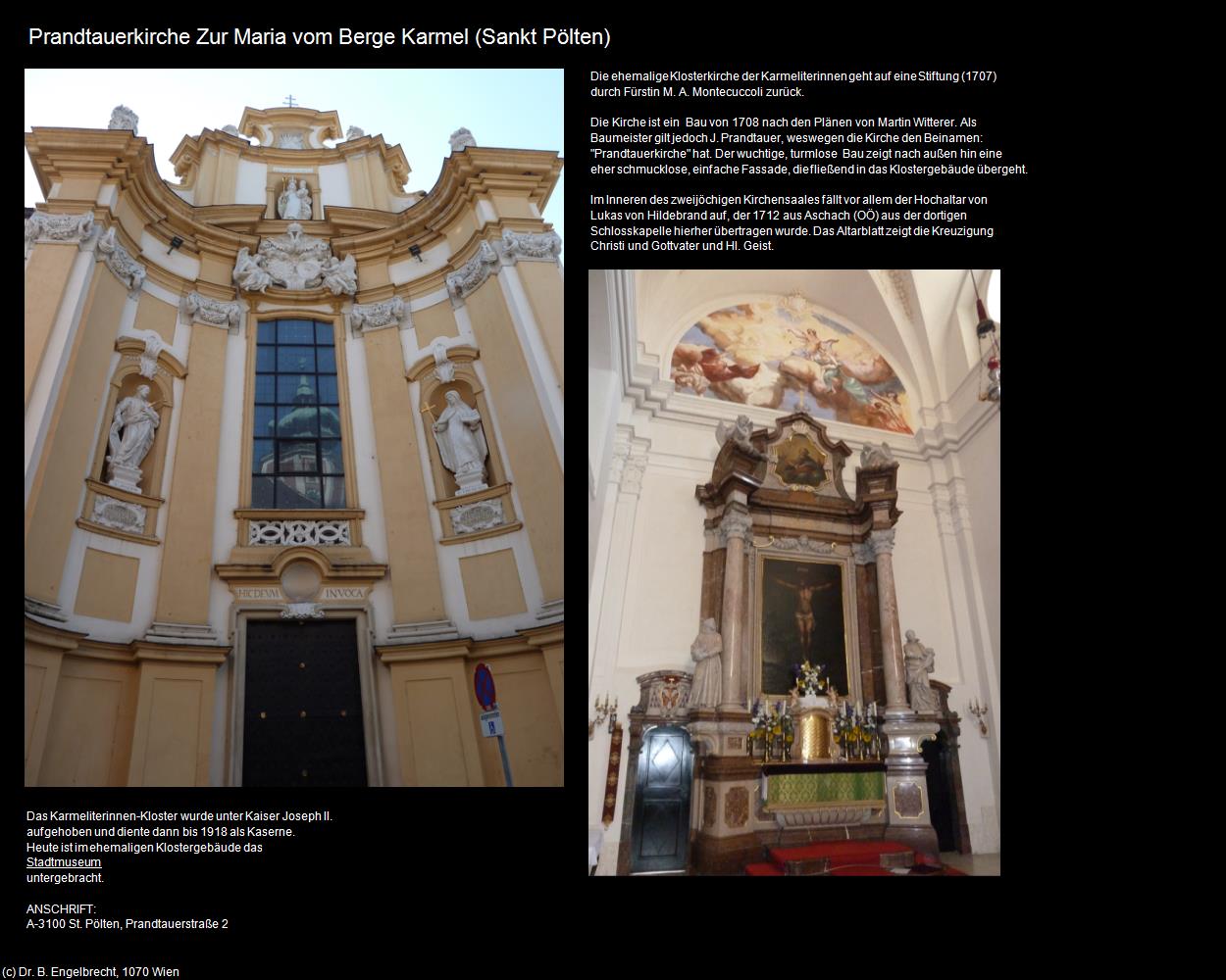 Prandtauerkirche (Sankt Pölten) in Kulturatlas-NIEDERÖSTERREICH(c)B.Engelbrecht