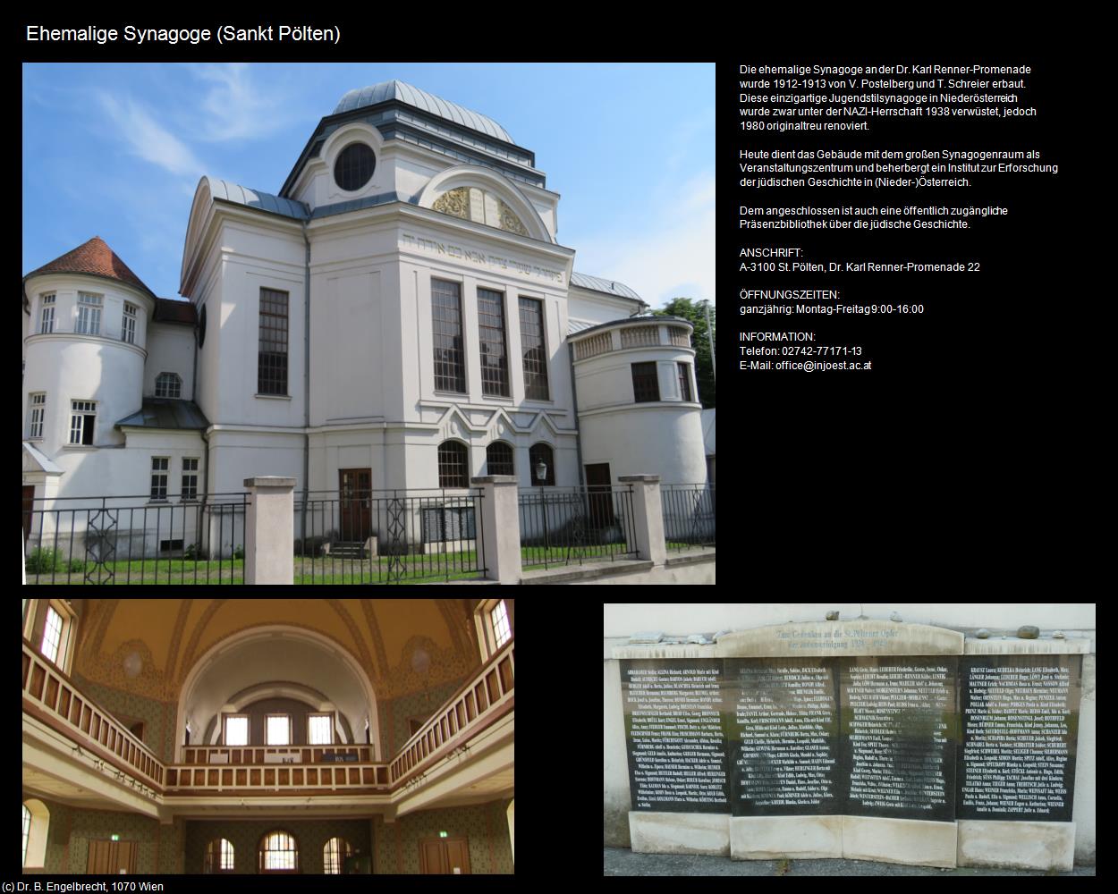 Ehem. Synagoge (Sankt Pölten) in Kulturatlas-NIEDERÖSTERREICH