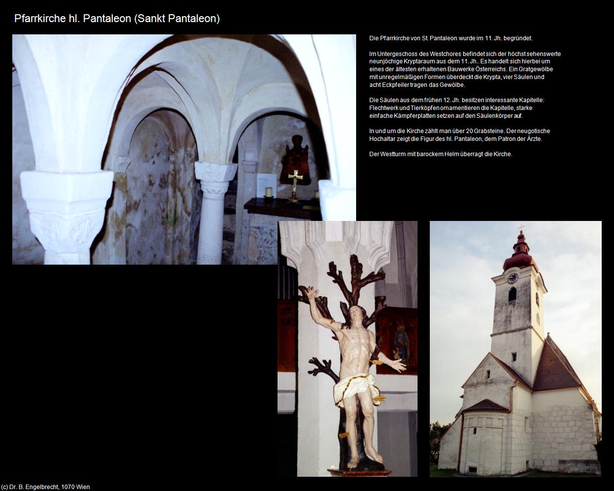 Pfk. hl. Pantaleon (Sankt Pantaleon) in Kulturatlas-NIEDERÖSTERREICH