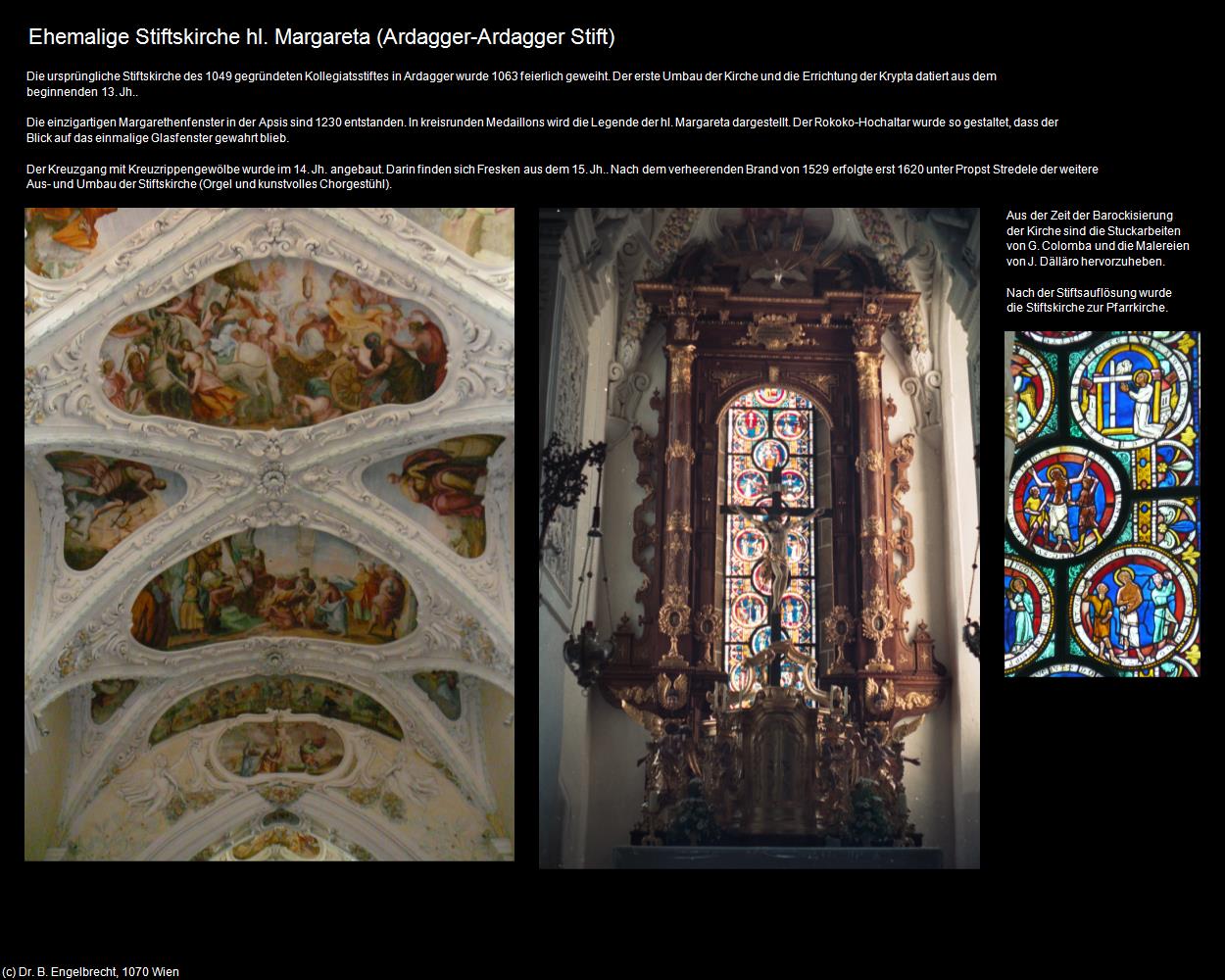 Ehem. Stiftskirche hl. Margarete (Ardagger Stift) (Ardagger) in Kulturatlas-NIEDERÖSTERREICH