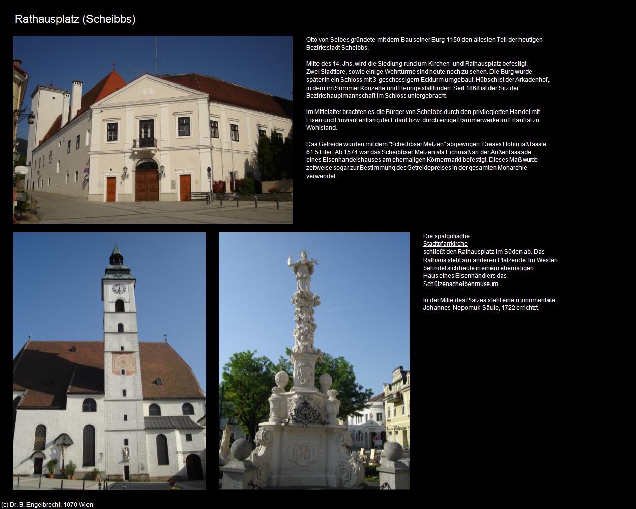 Rathausplatz (Scheibbs) in Kulturatlas-NIEDERÖSTERREICH(c)B.Engelbrecht