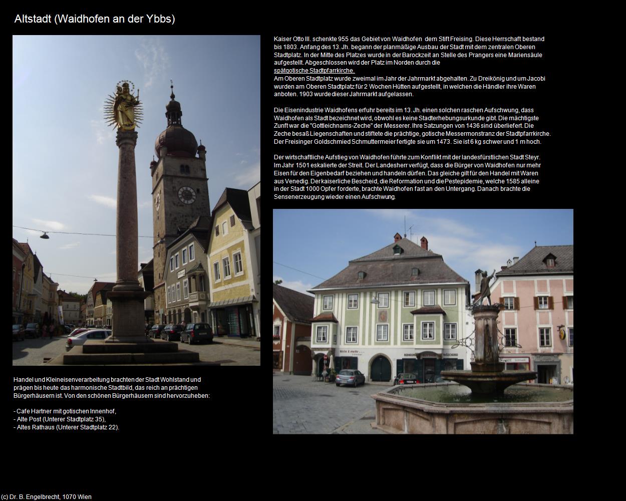 Altstadt (Waidhofen an der Ybbs) in Kulturatlas-NIEDERÖSTERREICH(c)B.Engelbrecht