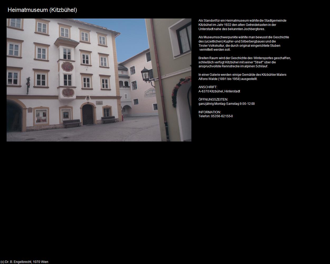 Heimatmuseum (Kitzb&uuml;hel) in Kulturatlas-TIROL