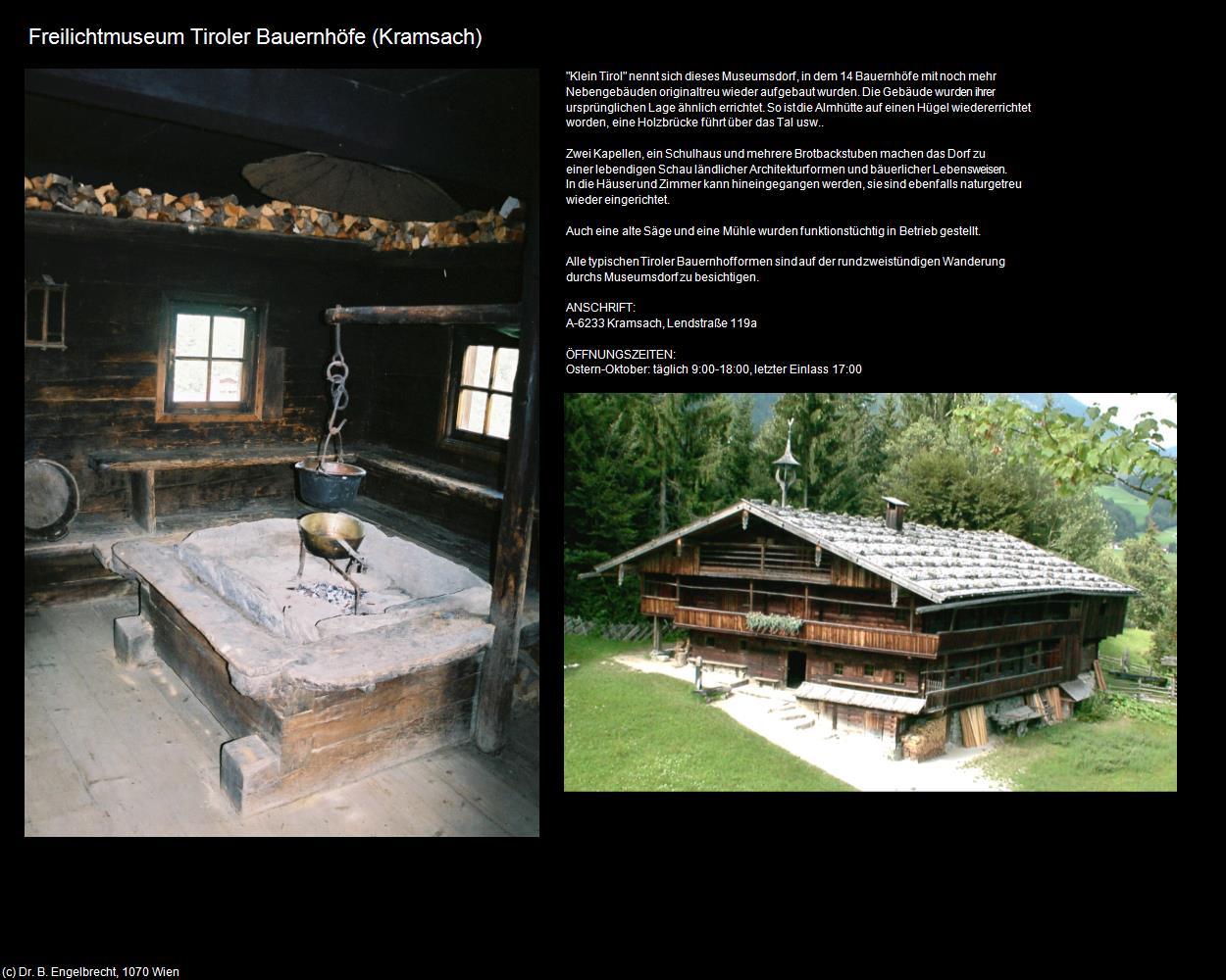 Freilichtmuseum Tiroler Bauernh&ouml;fe (Kramsach) in Kulturatlas-TIROL