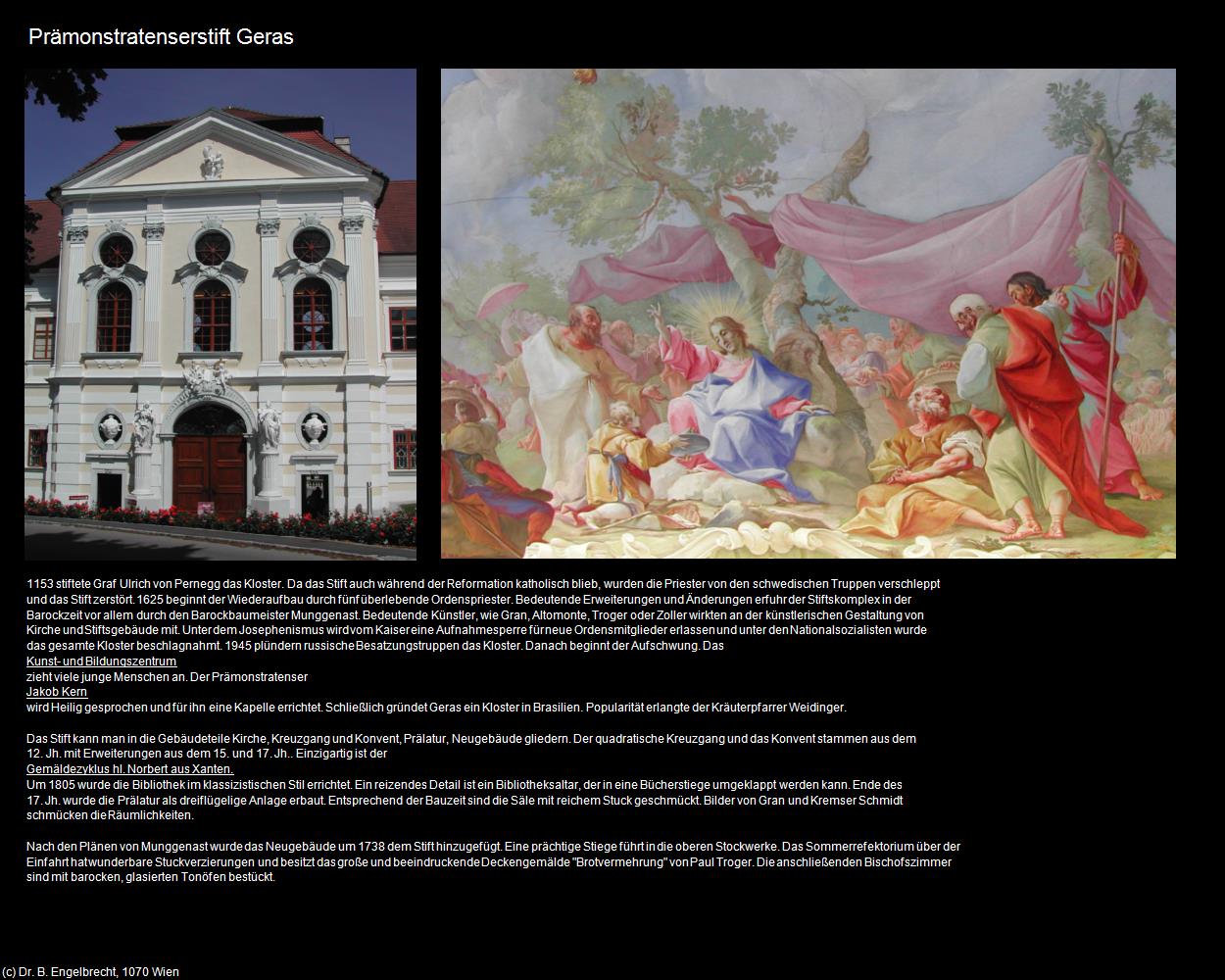 Prämonstratenserstift (Geras) in Kulturatlas-NIEDERÖSTERREICH(c)B.Engelbrecht