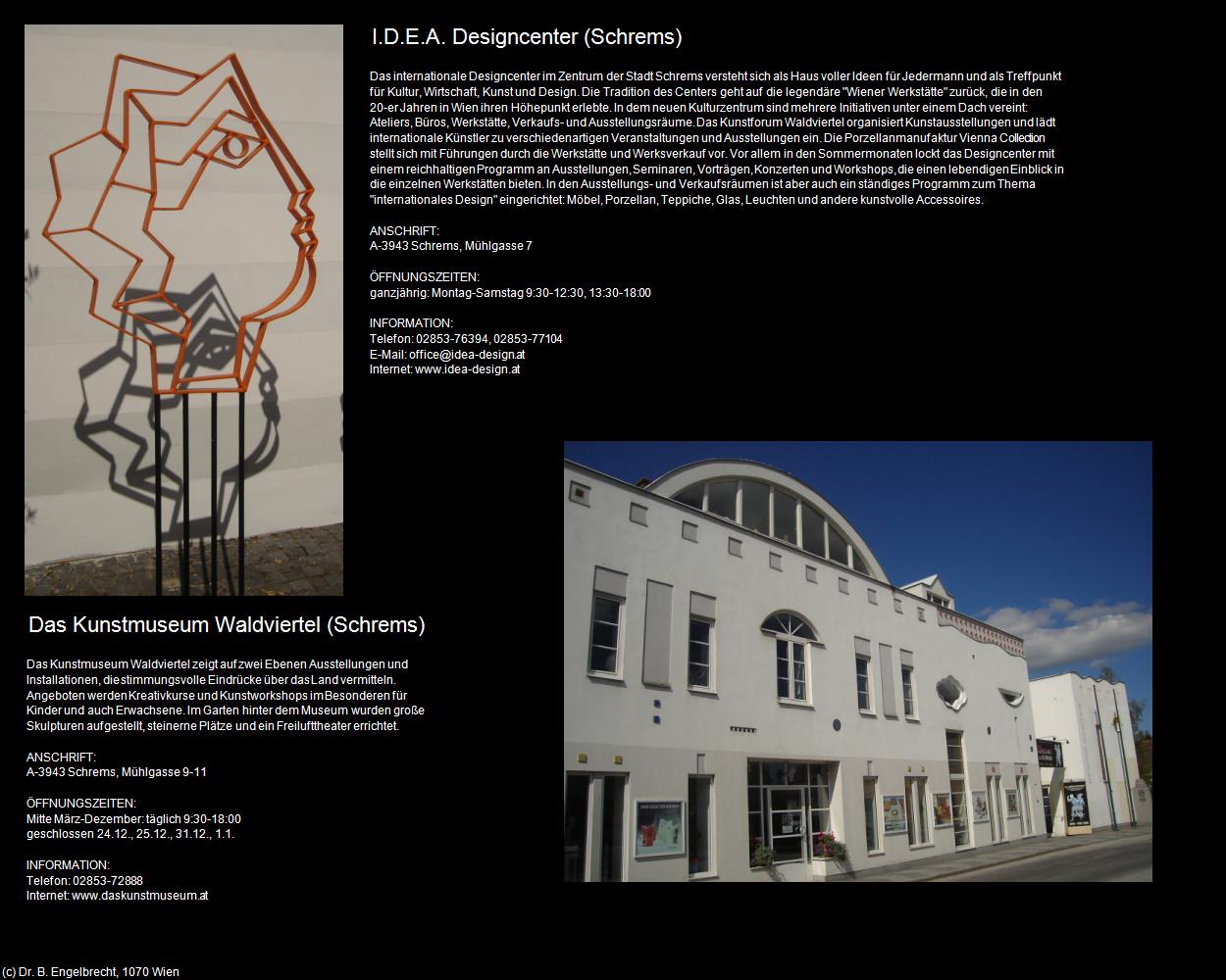 I.D.E.A. Designcenter/Kunstmuseum (Schrems) in Kulturatlas-NIEDERÖSTERREICH